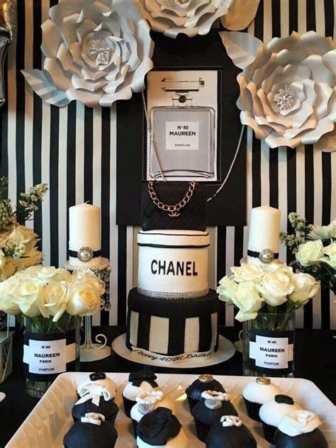 cheap chanel party decorations|chanel party ideas pinterest.